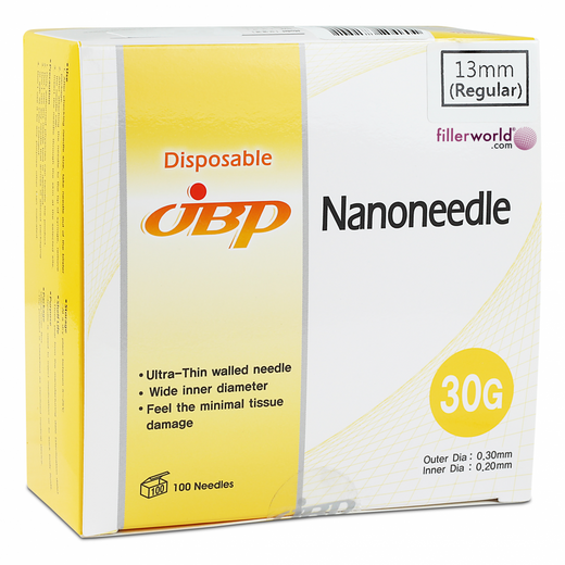 Jbp Nanoneedle 30G 13mm Regular (100 UTW needles)