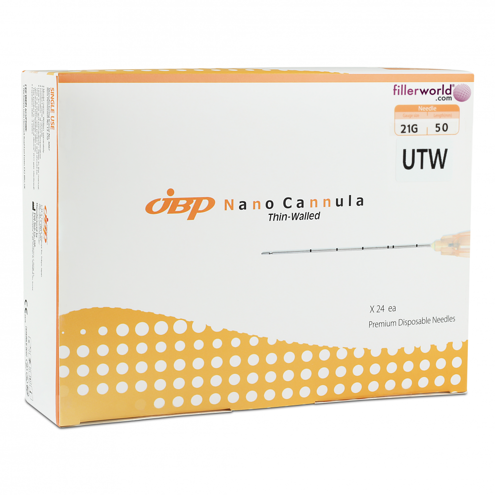 Jbp Nano Cannula 21G 50mm UTW (24 needles)