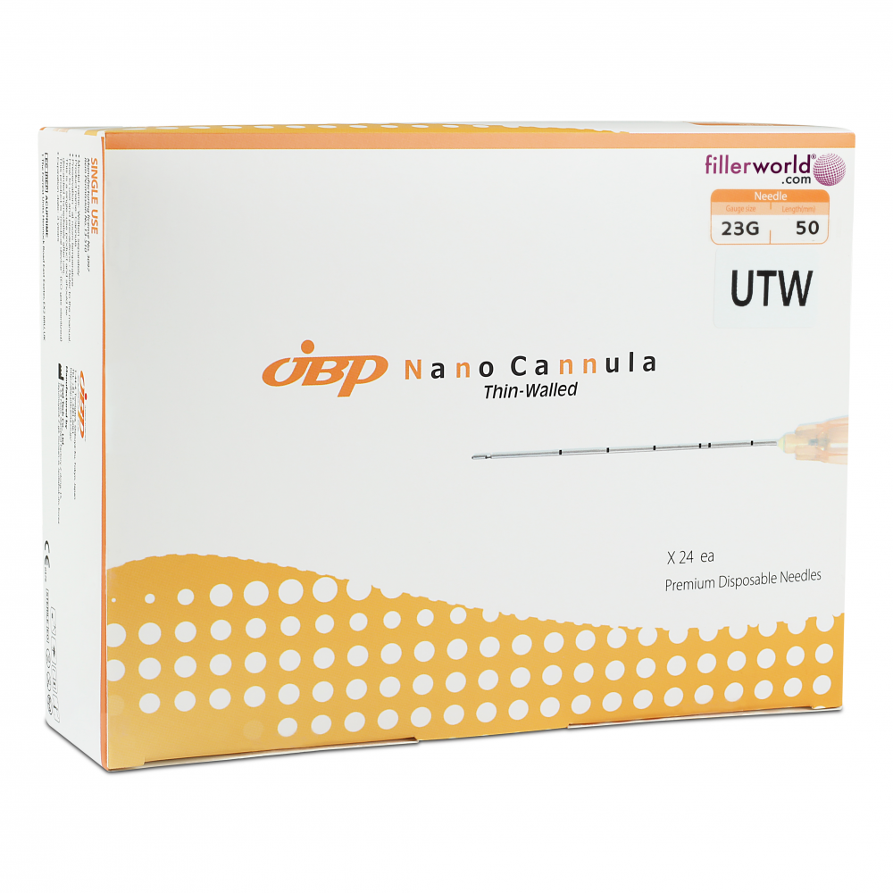 Jbp Nano Cannula 23G 50mm UTW (24 needles)