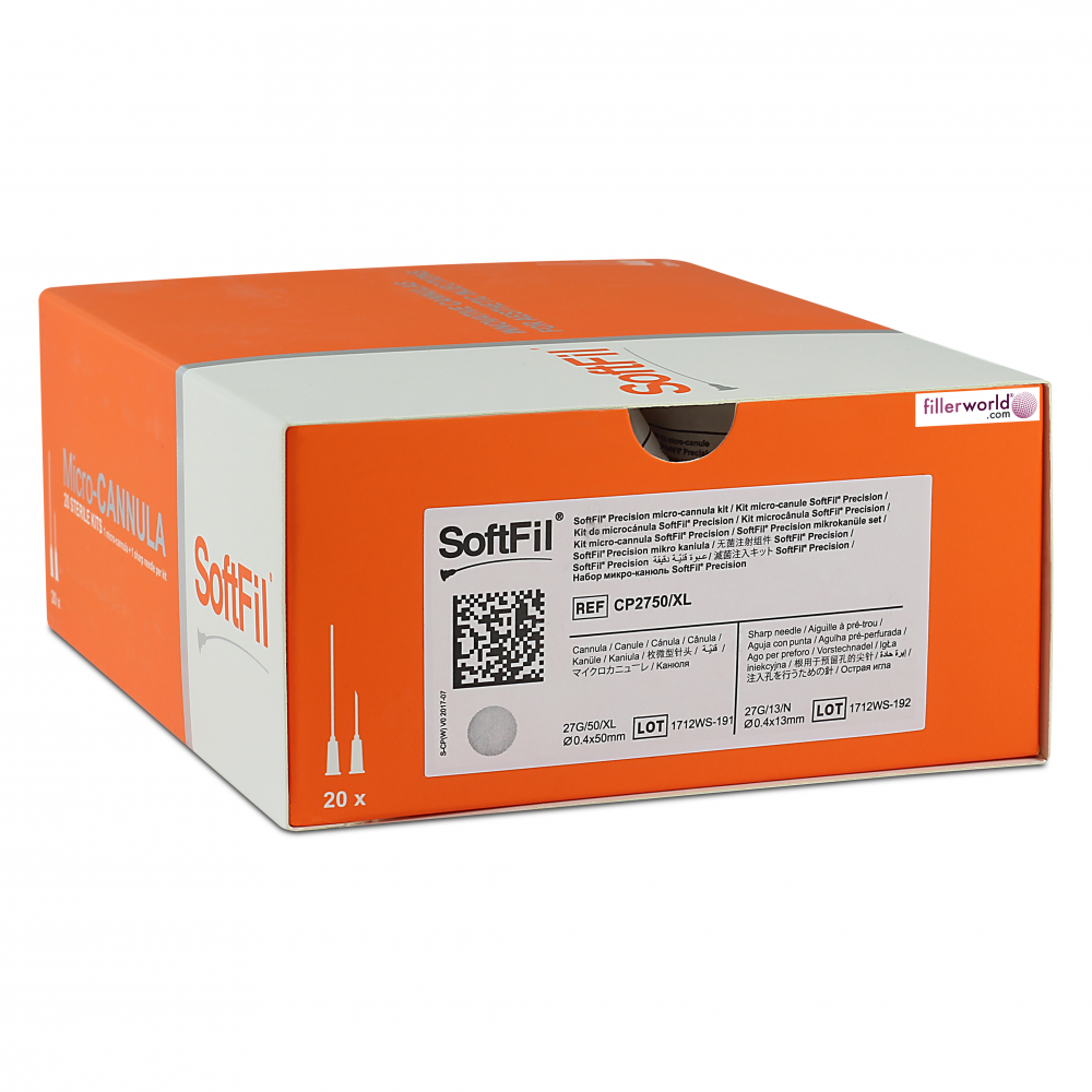 SoftFil Softfil Precision 27g x 50mm  (20 kits) CP2750/XL