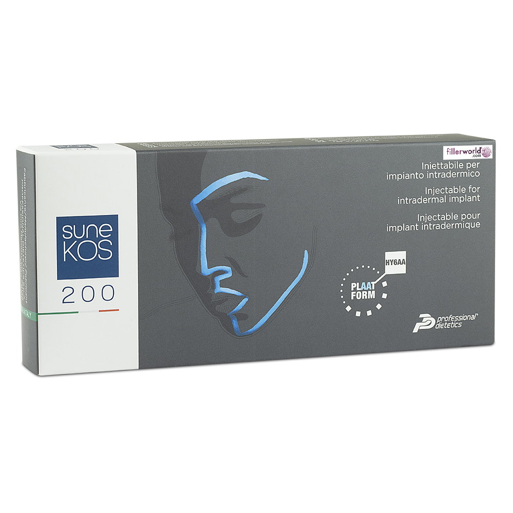 Sunekos 200 (2x Bottles of amino acids  + 2x vials of Sodium hyaluronate gel)