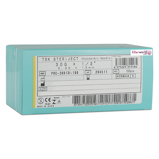 TSK Control Hub Needle 30G x 13mm (1/2