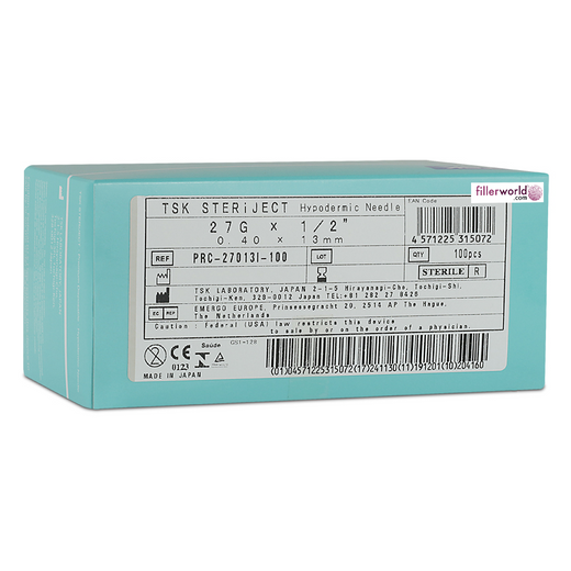 TSK Control Hub Needle 27G x 13mm (1/2