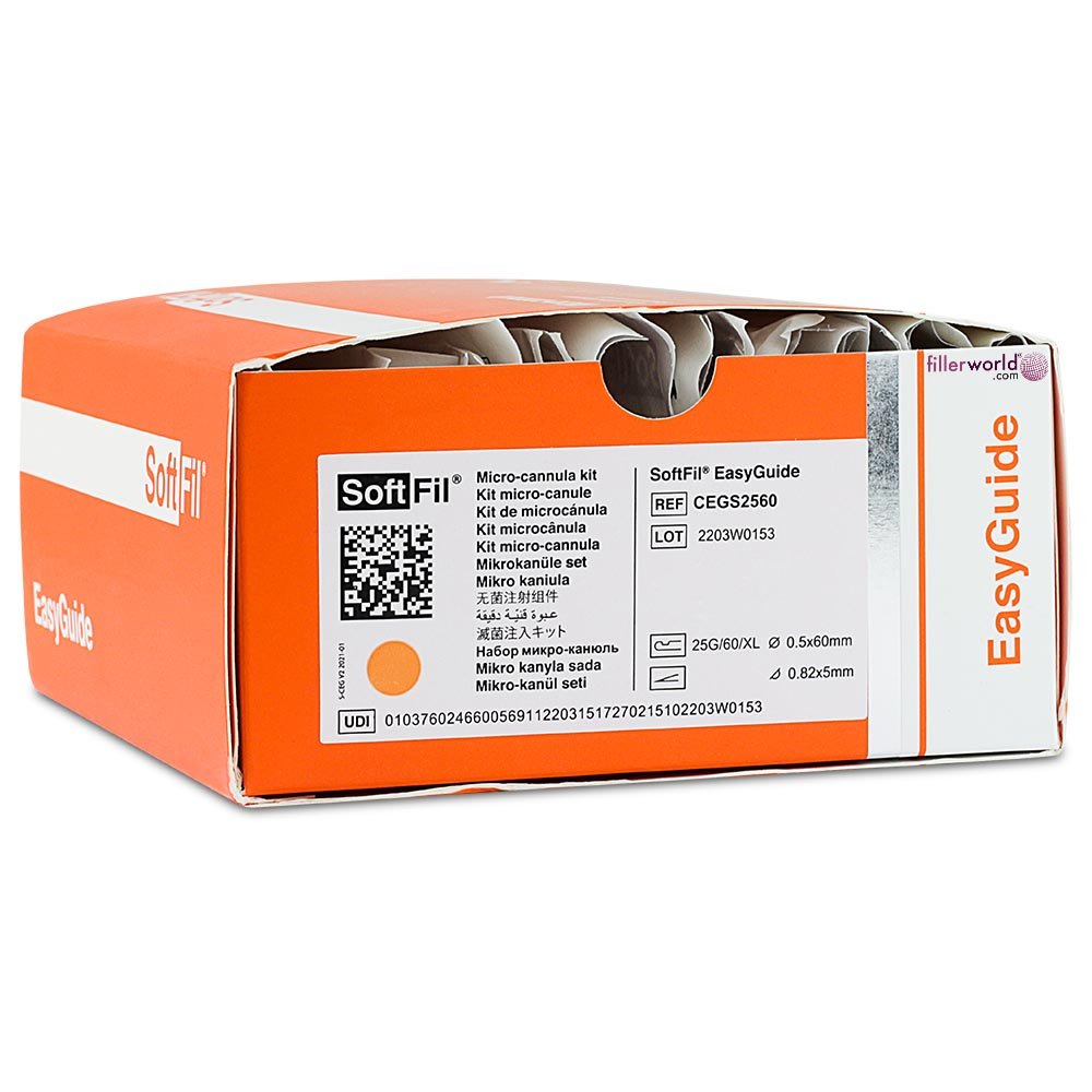 SoftFil Easy Guide 25G/60  (20 needles) CEGS2560