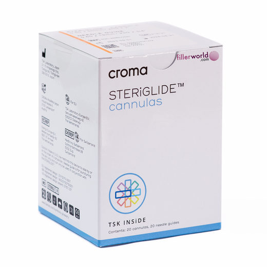 CROMA/TSK STERiGLIDE Cannula 25G x 50mm (2